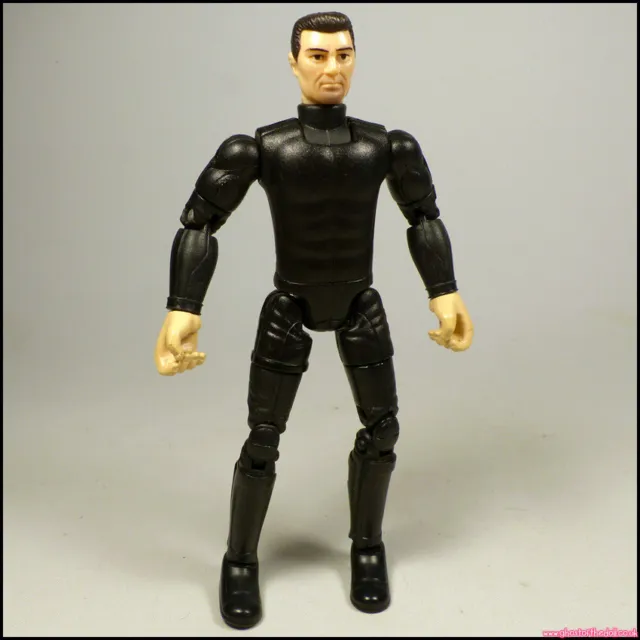 CAPTAIN SCARLET 5" Captain BLACK Action Figure (Bandai  2007)