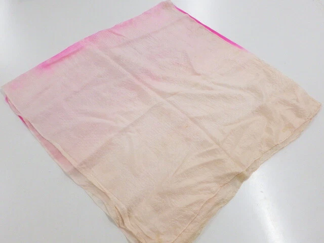 6484524: Japanese Kimono / Antique Sanjaku Obi / Shibori