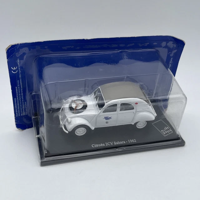 CITROEN 2CV SAHARA 1962 PTT LA POSTE UNIVERSAL HOBBIES  1:43 blister