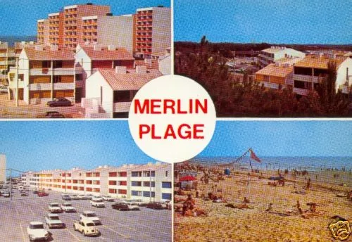 85 - cpsm - MERLIN Plage