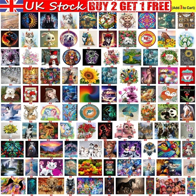 Xmas Full Drill 5D Diamond Painting Embroidery Art Cross Stitch Kit Home Decor