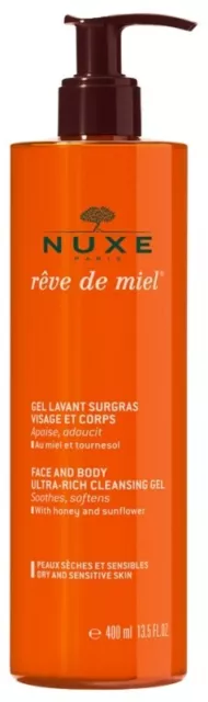 Nuxe Rêve de Miel Ultra-Rich Cleansing Gel 400ml