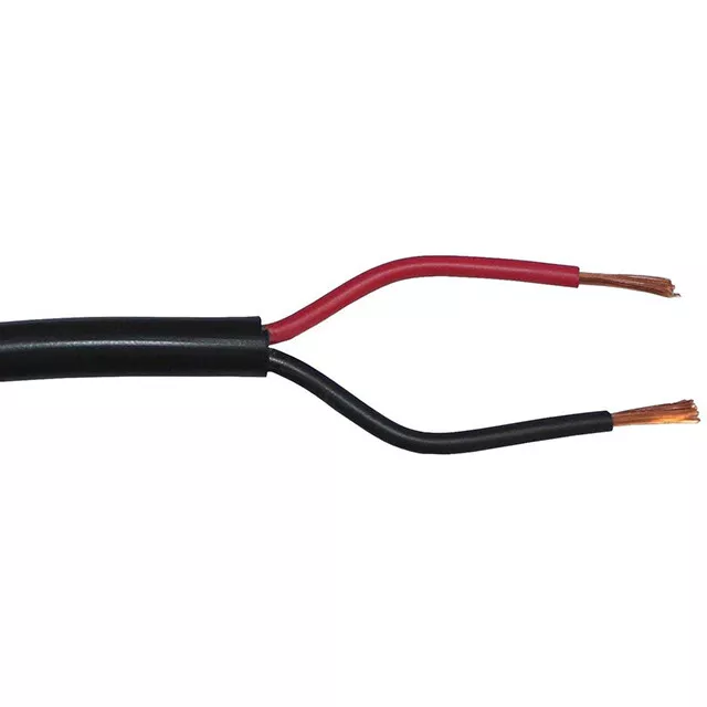 Electric cable multipolar FLRY 2X0.75 black Internal Souls Red and Black
