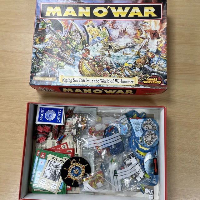 MAN O WAR Games Warhammer Boxset 99 Complete £159.95