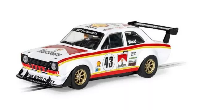 Modellino slot car Scalextric  FORD ESCORT MK1 RSR LEA WOOD 1:32