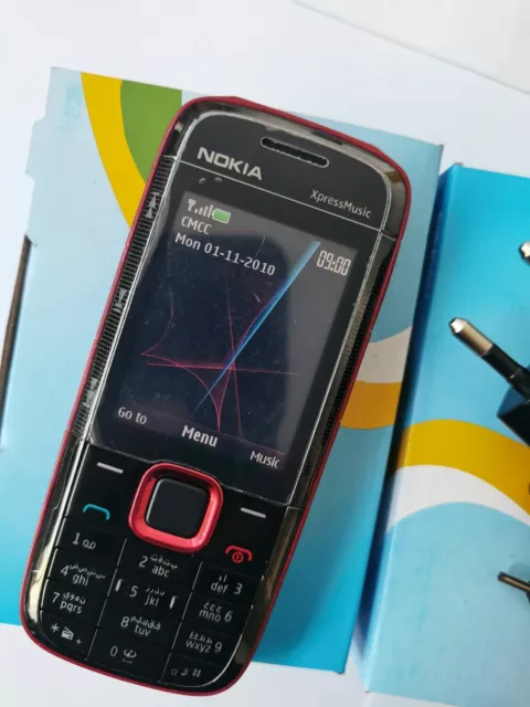 Nokia XpressMusic 5130 - Red (Unlocked) Cellular Phone
