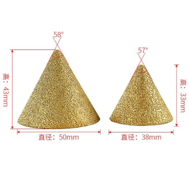 M10 Thread Conical Diamond Grinding Wheels for Porcelain and Ceramic Tiles