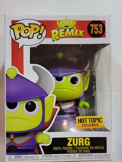 Toy Story Remix Alien Zurg Pop! Vinile Figura #753 Funko Hot Argomento