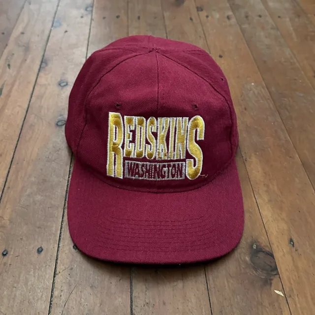 Vintage 90s Washington Redskins NFL Hat Cap Snapback