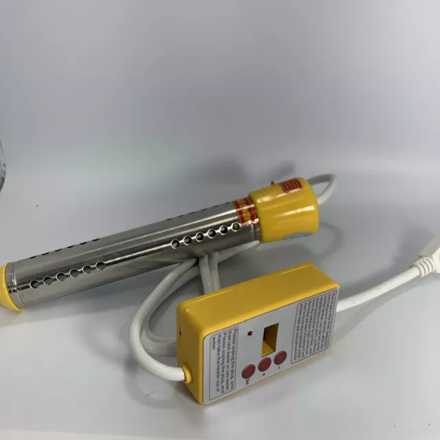 Immersion Water Heater,2000W Submersible Portable Electric Heater