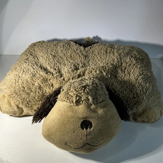 My Pillow Pets Snuggly Puppy Tan Brown 18" Plush Dog Super Soft Stuffed Animal