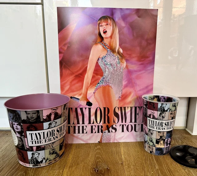 TAYLOR SWIFT THE Eras Tour Concert Popcorn Bucket Official Merch Odeon