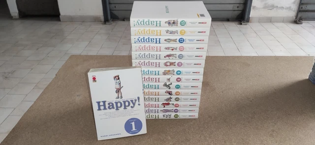 HAPPY 1/15 SERIE Completa Naoki Urasawa Planet Manga - Condizioni