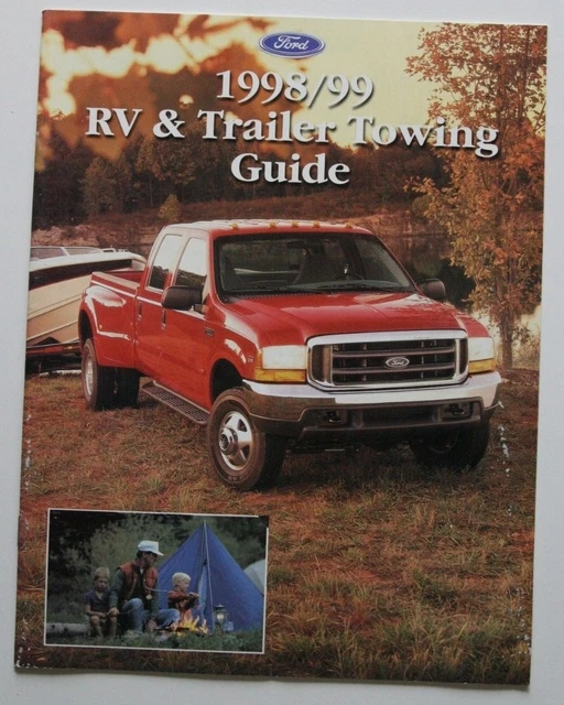 1998 FORD RV and Trailer Towing Guide Brochure - English - Canada - $15 ...