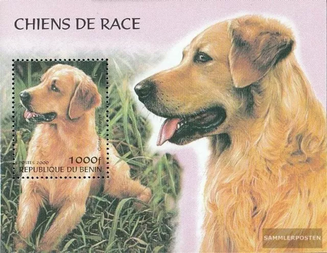Benín bloque I nuevo 2000 razas de perro