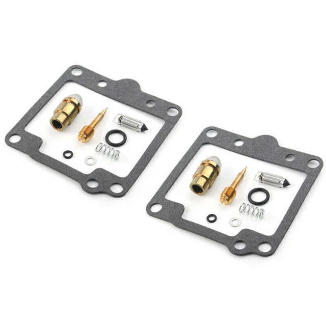 2 Sets Carburetor Card Repair Rebuild Kit For Yamaha XS650S XS 650S 1981-1983
