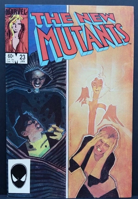 The New Mutants #23 (Jan 1985, Marvel) **FREE X-MEN CARD**