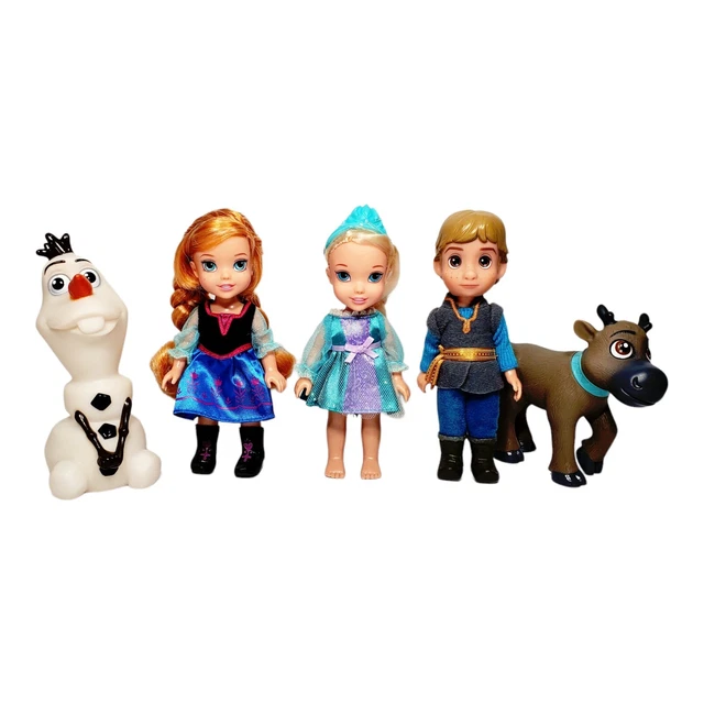 DISNEY FROZEN PETITE Dolls RARE Deluxe Collector Gift Set Toys R US