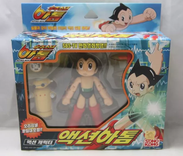 Takara 2003 Atom Astro Boy Action Figure with Robita