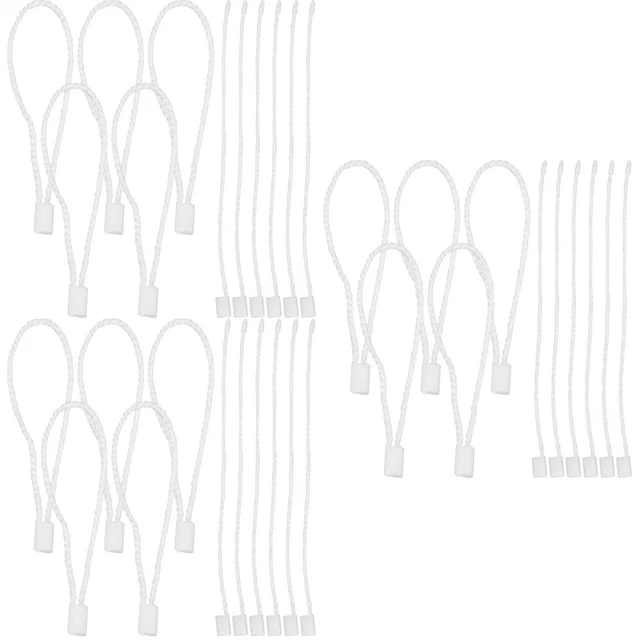3pcs 1 Beutel Preisschildseile Hanging Tag Strings Preisschilds Krawatten für