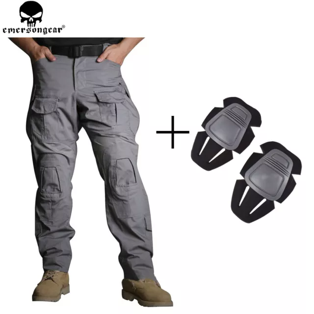 Emerson Tactical G3 Pants BDU Military Combat Trousers w/ Knee Pads Airsoft WG