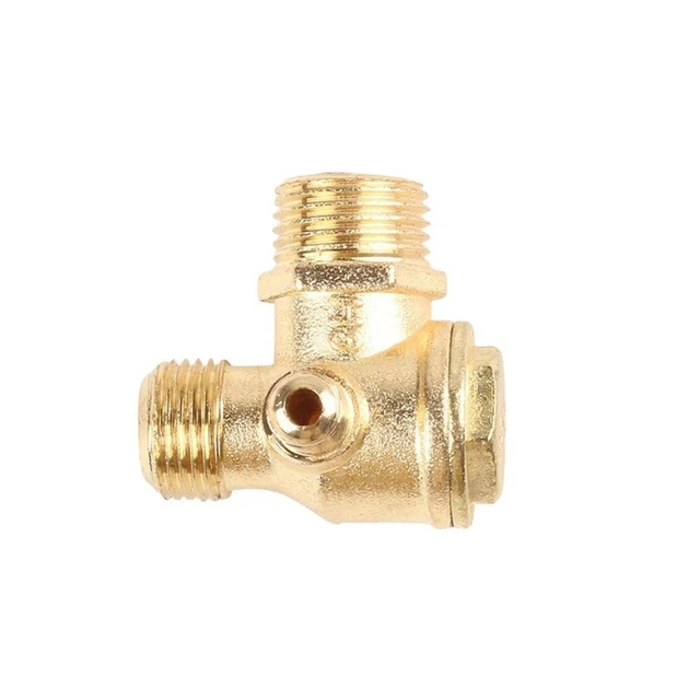 Valve De Compresseur D'Air 3 Ports Clapet Anti-retour Unidirectionnel Laiton - Raccord Tuyauterie