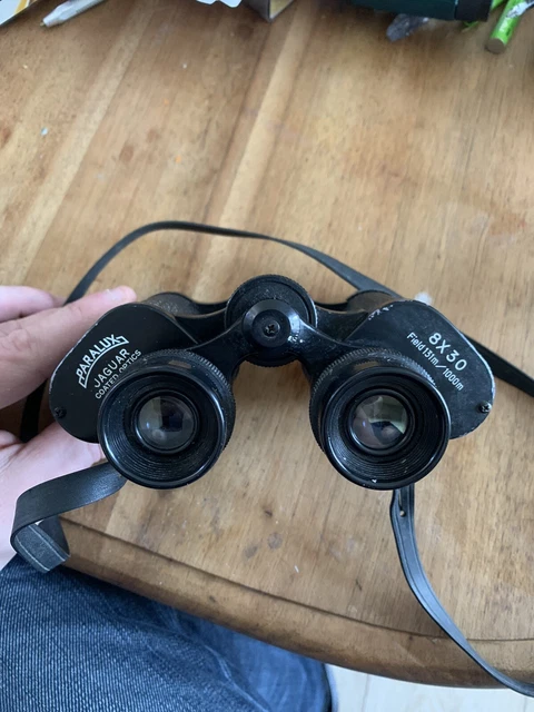 Jumelle Paralux Jaguar 8 x 30 Coated Optics 131mm /1000mm Made On Japon