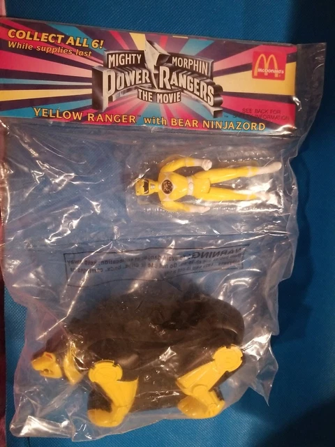 MCDONALDS MIGHTY MORPHIN Power Rangers The Movie Toys Lot Of 4 1995 ...