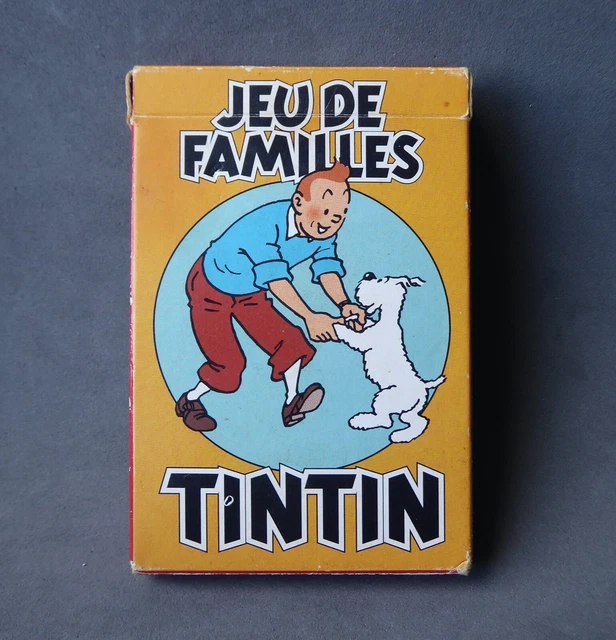 Jeu De 7 Familles Tintin 1993 – Carta Mundi / Hergé, Complet, Bon état