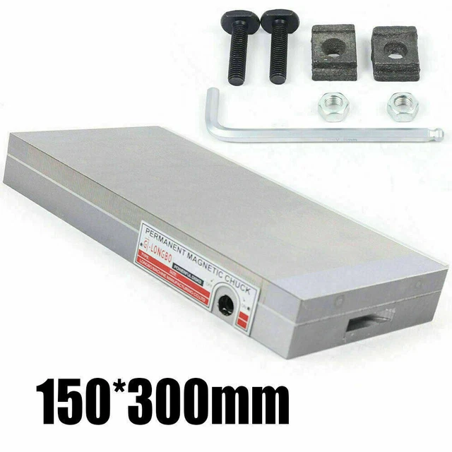 Permanent Magnetic Chuck 6*12" for Grinding Milling Machine Lathe Magnets