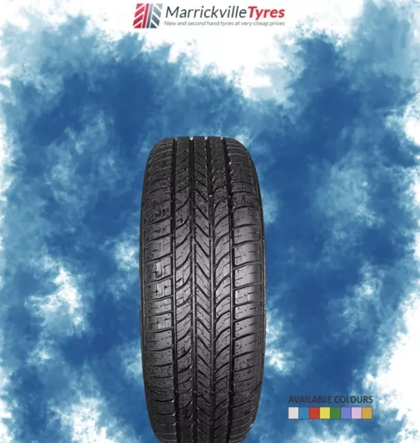 195/60R15 - Blue Coloured Smoke Burnout Tyre