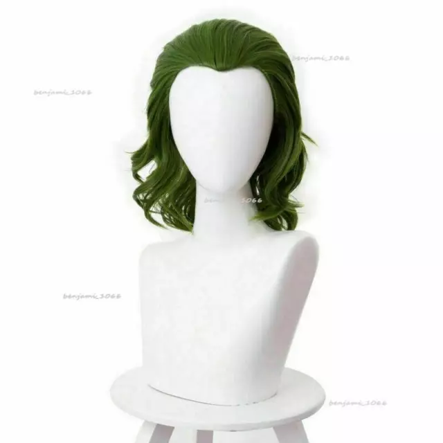 35cm Joker Arthur Fleck Joaquin Phoenix Cosplay Wig Curly Hair Halloween Prop AU 3