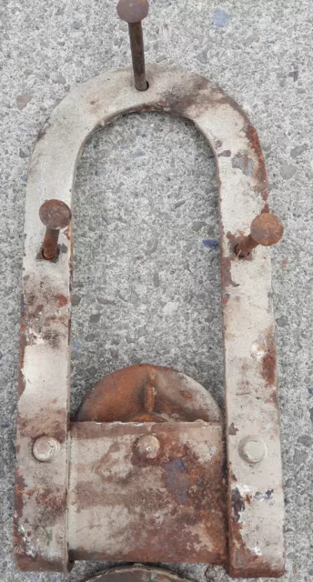 Vintage Horseshoe Barn Door Rollers 4, Nice! 3