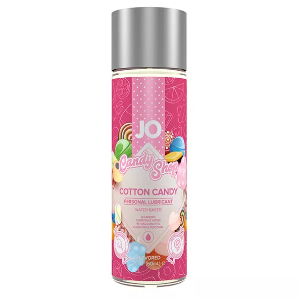 System JO Candy Shop H2O Cotton Candy Lubricant Lube Gleitmittel 60 ml