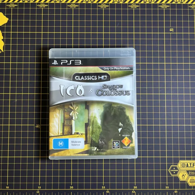 Ico and Shadow of the colossus clásicos HD PlayStation PS3 completo en muy buen estado limpio