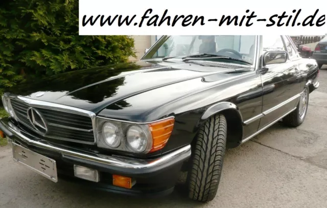 Mercedes-Benz SL R107 SLC W Stoßstangen Stossstangen 560 Umrüstset US auf EU