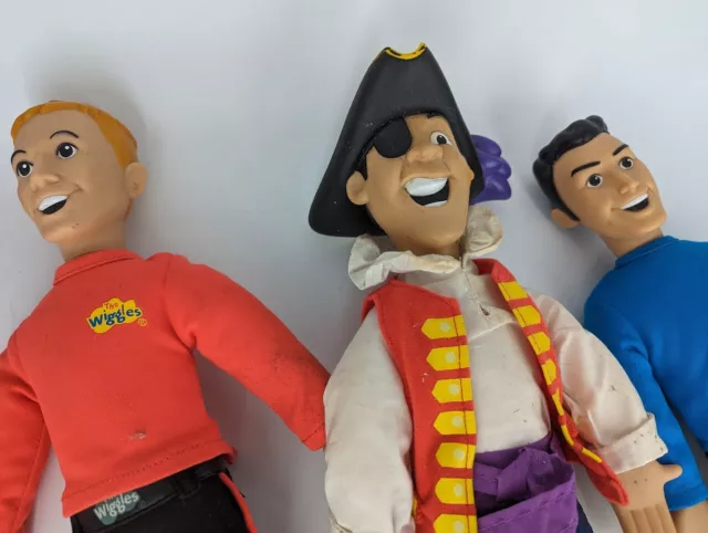 The Wiggles Dolls Plush 2004 Captain Feathersword Spinmaster Talking Ext Rare 3