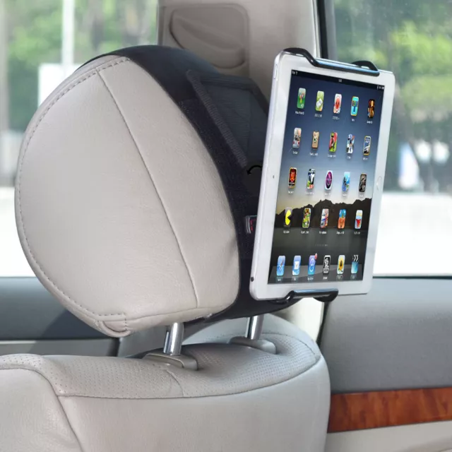 Universal Angle Adjustable Detachable Car Headrest Mount Holder for 6 -12.9 Inch