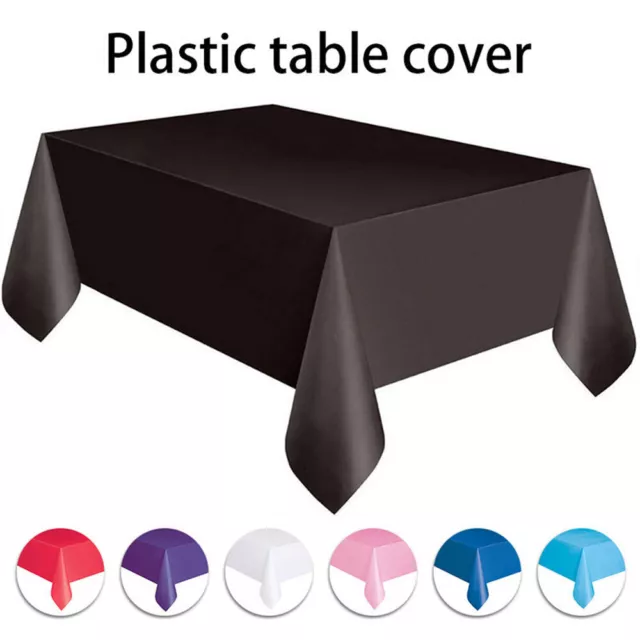 6FT FITTED Table Cloths Trestle Tablecloth Wedding Rectangle Table Cover Party