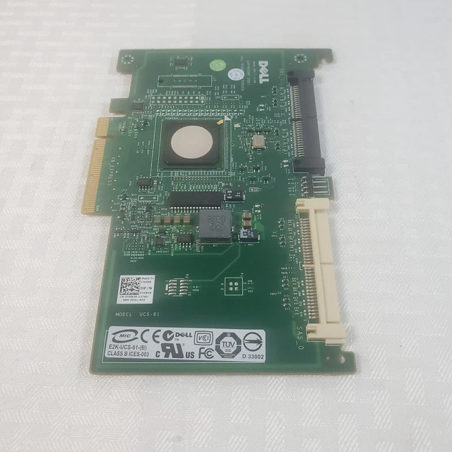 Dell T954J PERC 6/i SAS RAID Controller. Pre-owned.