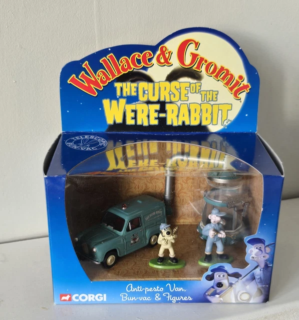 WALLACE & GROMIT The Curse Of The Were-Rabbit Anti Pesto Van, Bun-vac ...