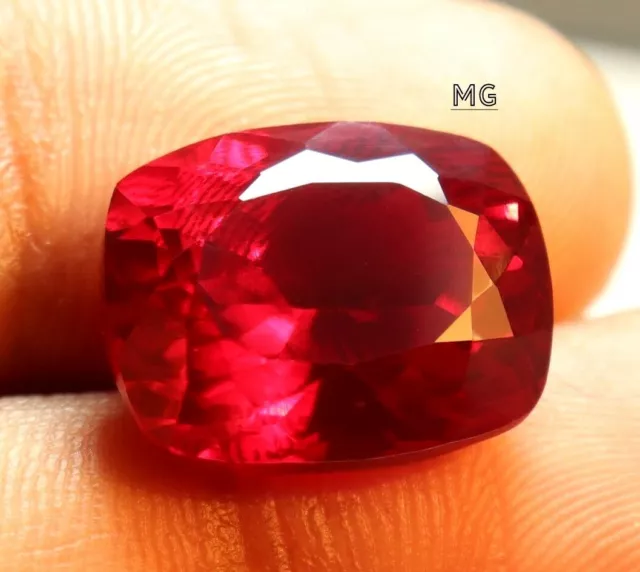 16.37 CT AAA Naturel Mozambique Rouge Sang Rubis Gie Certifié Desseré Gemme