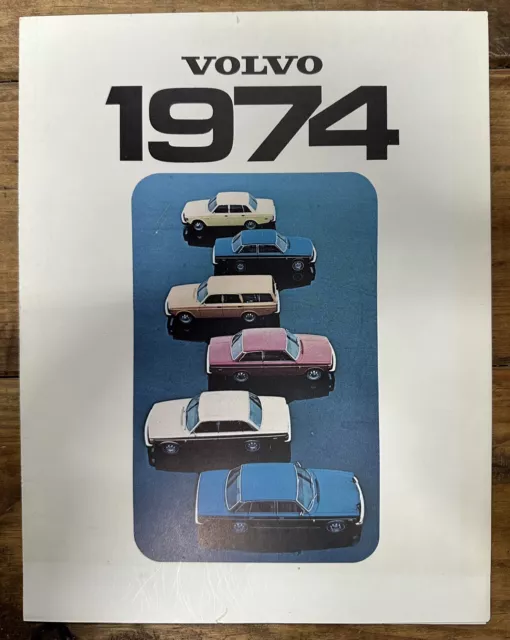 1974 VOLVO Dealer Sales Brochure - 164E 142 144 145 144GL Station Wagon