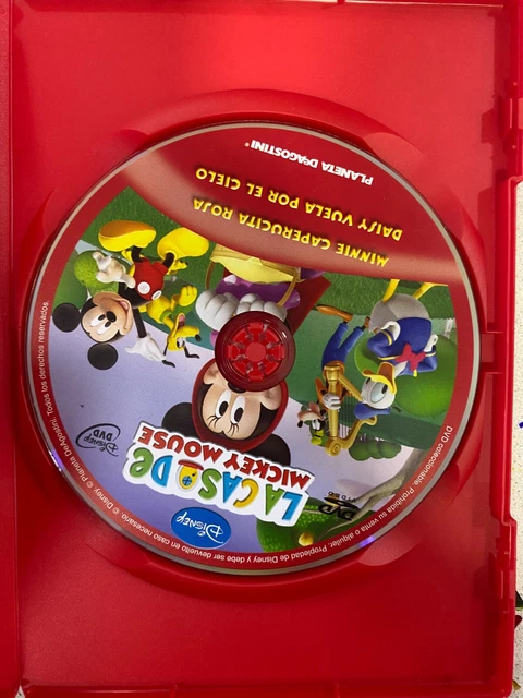 LA CASA DE Mickey Mouse Dvd Minnie Caperucita Roja Daisy Vuela Por El 