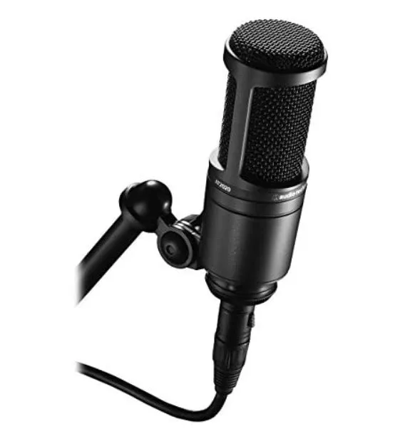 Microphone à condensateur cardioïde Audio-Technica AT2020 (tout neuf) 2