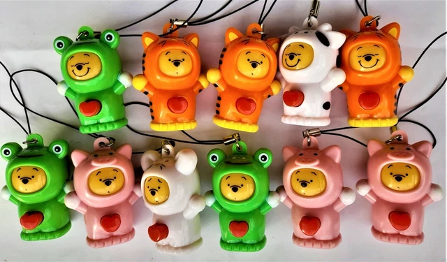 WINNIE THE POOH l LOTTO MISTO: 9 PHONE TRAP + MAZZO DI CARTE - TUTTO NUOVO