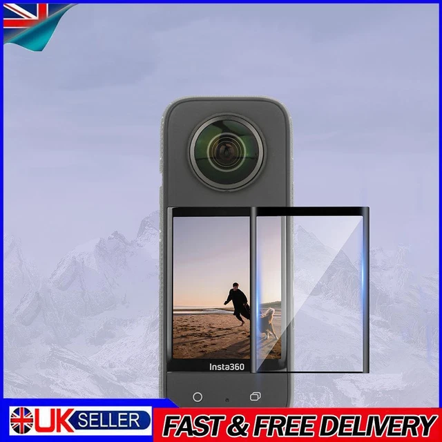 Soft Waterproof Panoramic Action Camera Protective Cover for Insta360 X3 (Blue)