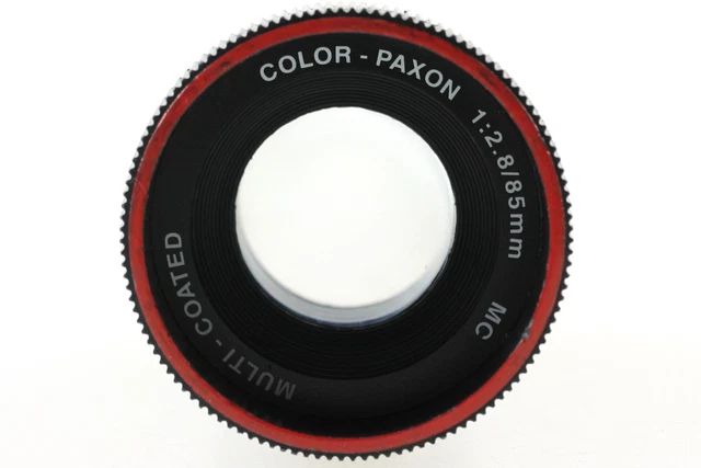 Color-Paxon 85mm Mc Lente Proiezione Ottica Per / 2.8 85mm
