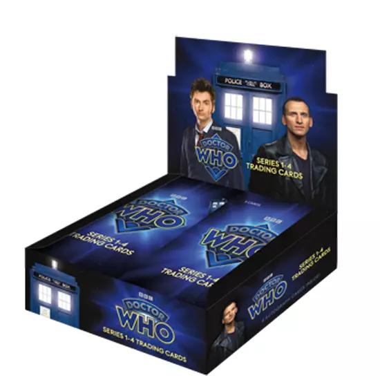 2 x Doctor Who Series 1-4 Trading Card Box (sealed)