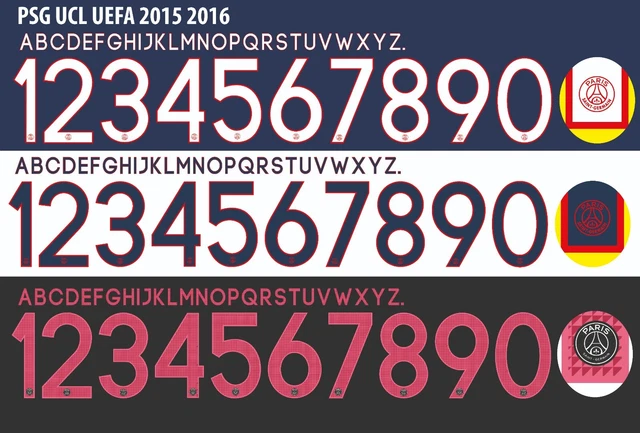Flocage Officiel MONBLASON PSG Away UEFA CL 2012/2013 - Neuf